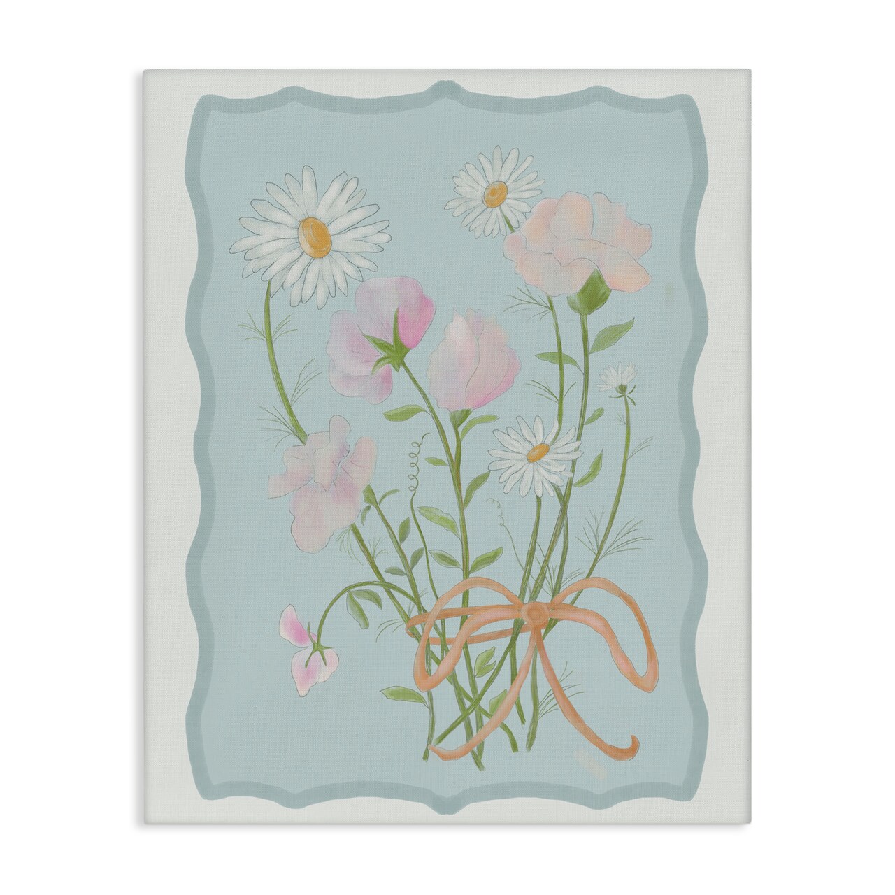 Stupell Industries Spring Cottage Clippings Canvas, design by Leslie Hermosa